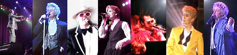 LIVE Tribute to Elton John, Rod Stewart and David Bowie!