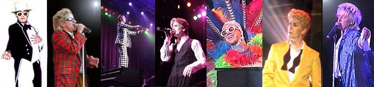 LIVE Tribute to Elton John, Rod Stewart and David Bowie!